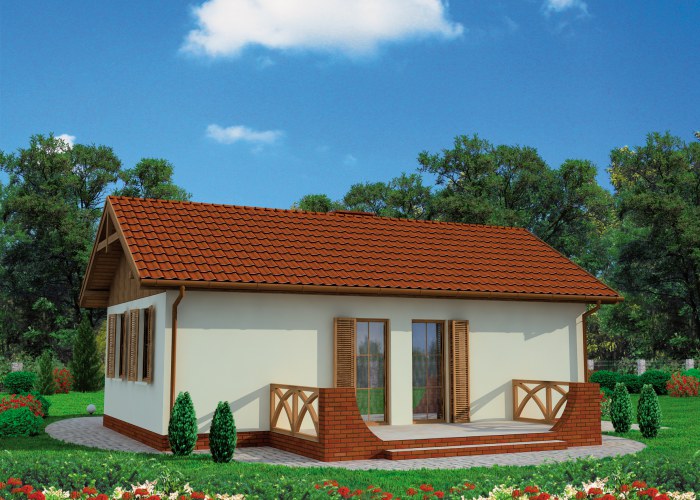 LA PALMA C szkielet drewniany, dom mieszkalny, całoroczny